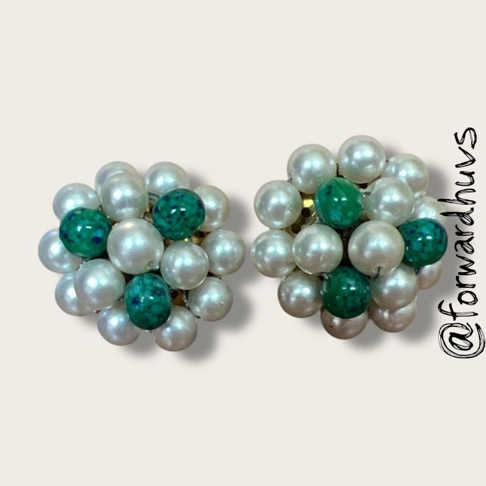 Vintage Clip-On Earrings – Marked Japan